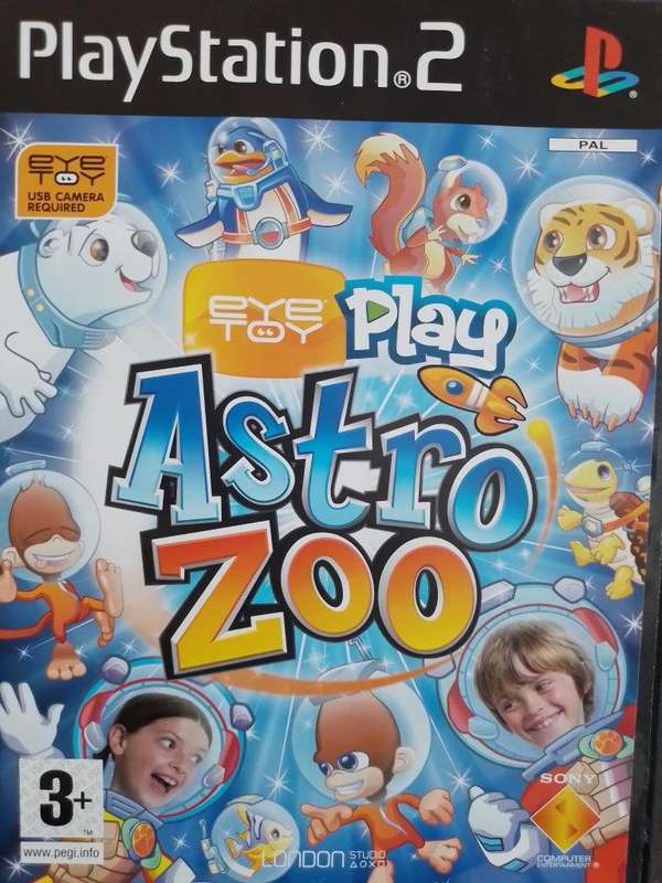 PS2 - EyeToy Play Astra Zoo ( Eye Toy Camera Required)