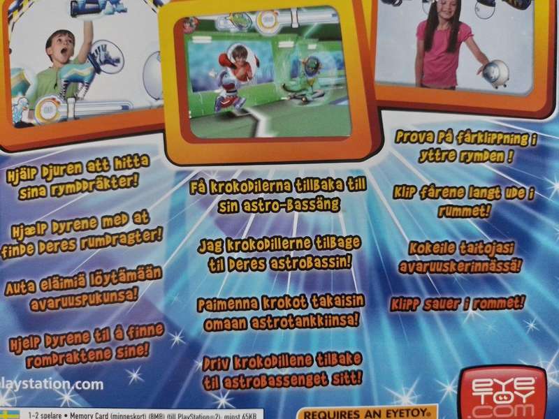 PS2 - EyeToy Play Astra Zoo ( Eye Toy Camera Required)