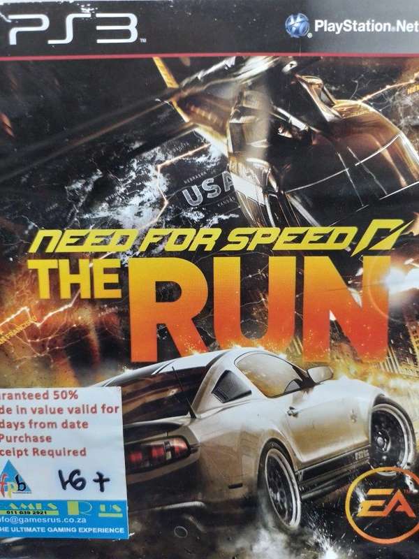 PS3 - Need For Speed The Run