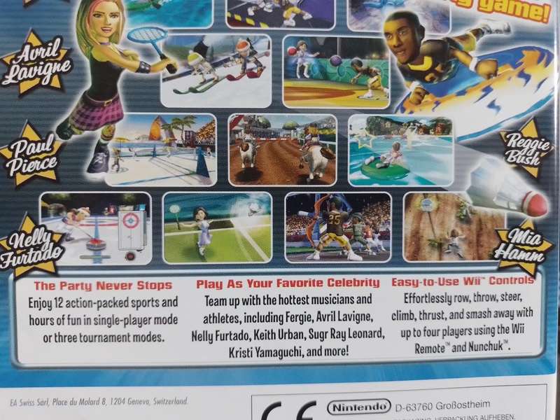 Wii - Celebrity Sports Showdown