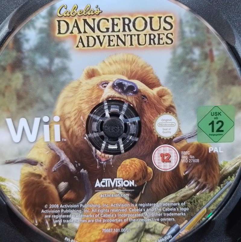 Wii - Cabela's Dangerous Hunts (Disc Only)