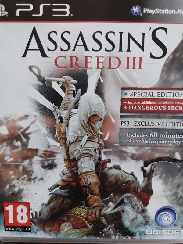 PS3 - Assassins Creed III - Special Edition