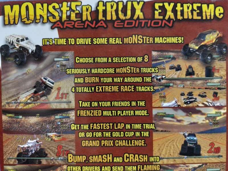 PS2 - Monster Trux Extreme Arena Edition