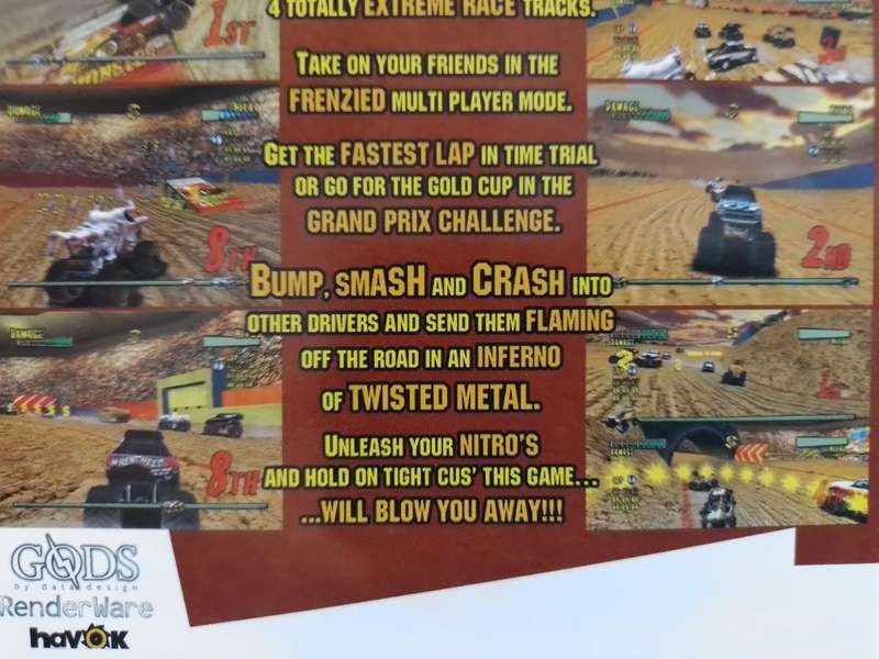 PS2 - Monster Trux Extreme Arena Edition