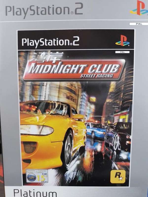 PS2 - Midnight Club Street Racing - Platinum