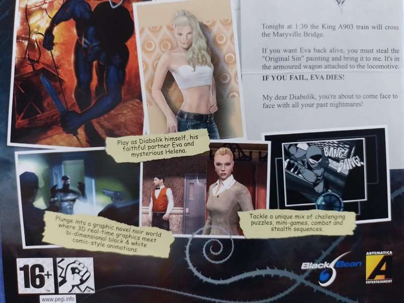 PS2 - Diabolik The Original Sin