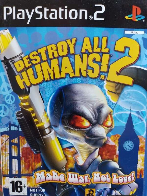 PS2 - Destroy All Humans 2