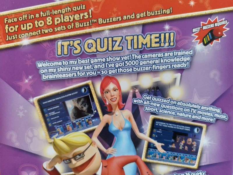 PS2 - Buzz The Mega Quizz