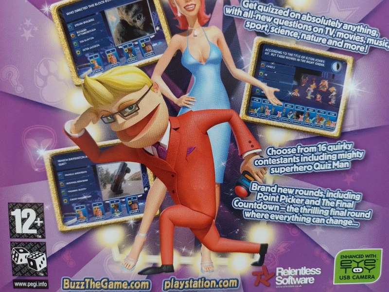 PS2 - Buzz The Mega Quizz