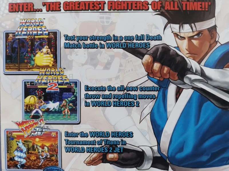 PS2 - World Heroes Anthology