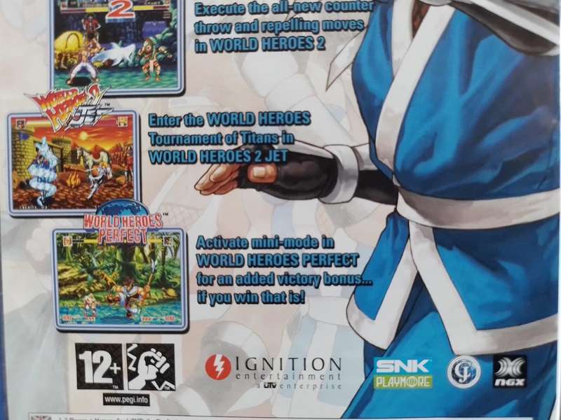 PS2 - World Heroes Anthology