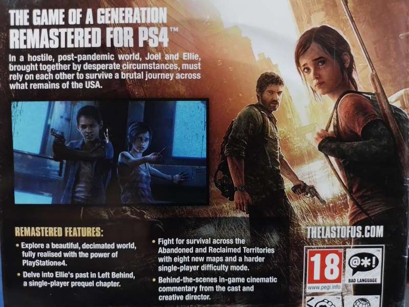 PS4 - The Last of Us Remastered