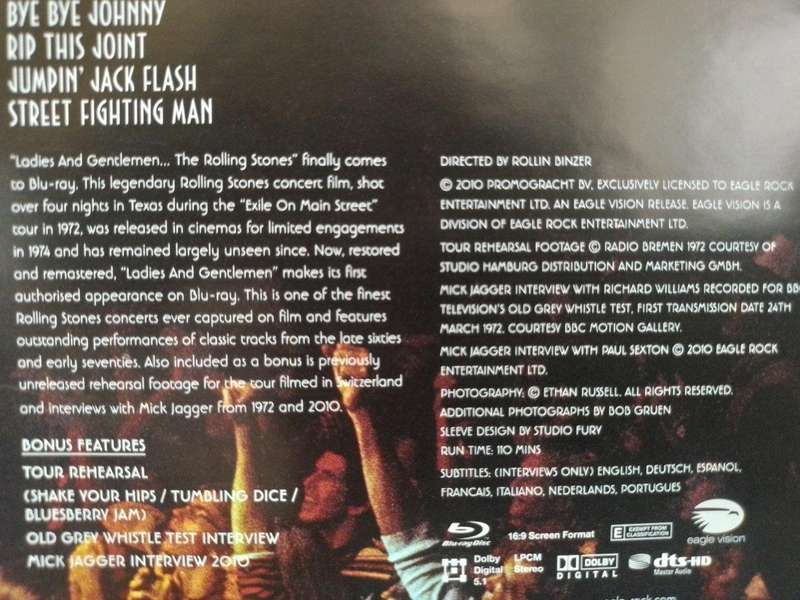 Blu-Ray - The Rolling Stones Ladies & Gentlemen