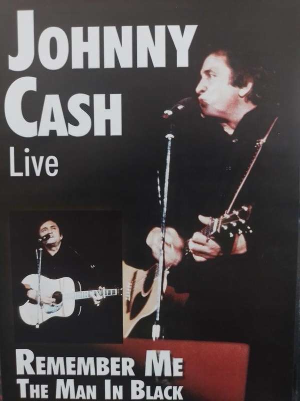 DVD - Johnny Cash Live Remember Me The Man In Black