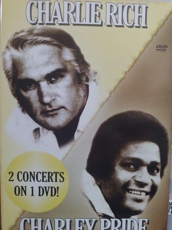 DVD - Charlie Rich Charlie Pride 2 concerts on 1 DVD