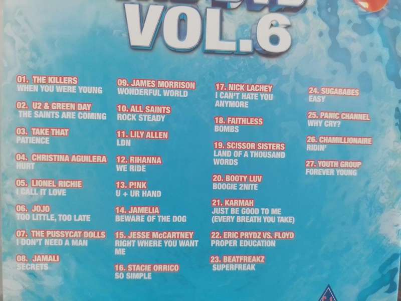DVD - NOW That`s What I Call Music! The DVD Vol.6