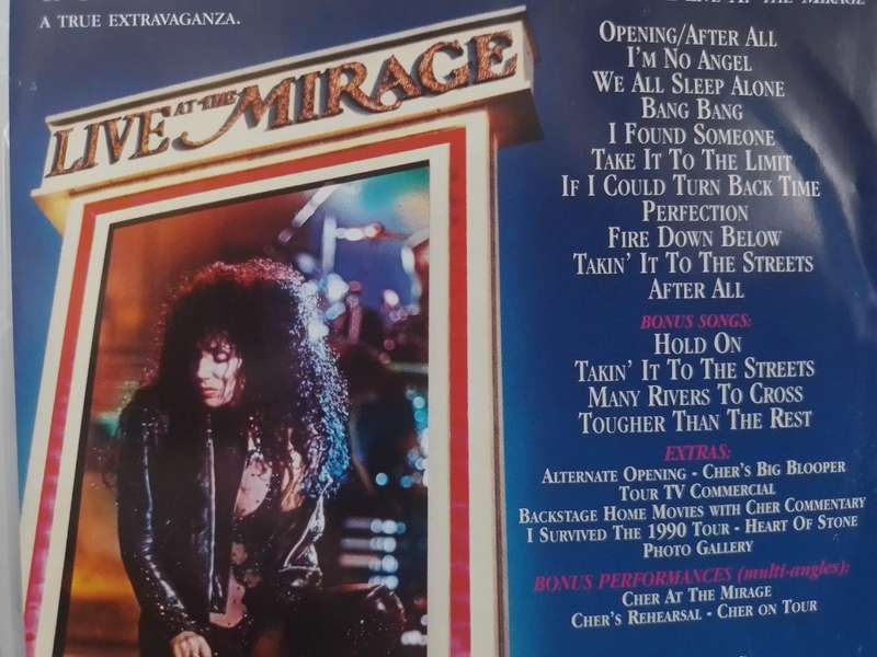 DVD - Cher Extravaganza Live At The Mirage