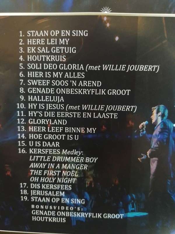 DVD - Romanz Ek Sal Getuig Live DVD