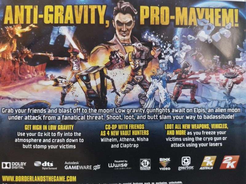 PS3 - Borderlands The Pre-Sequel!