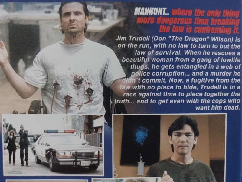 DVD - Bloodfist 7 Manhunt - Don "The Dragon" Wilson