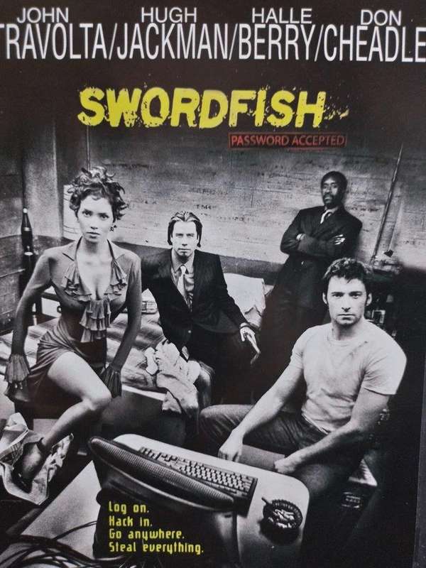 DVD - Swordfish - Travolta, Jackman, Berry