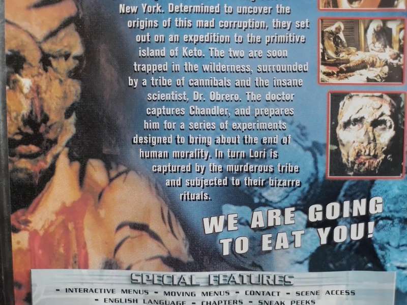 DVD - Zombie Cannibal Holocaust