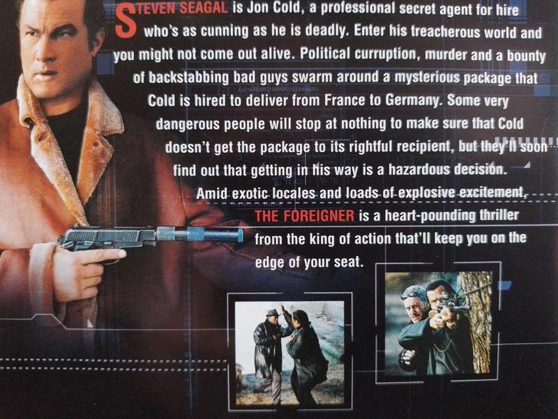 DVD - The Foreigner - Steven Seagal