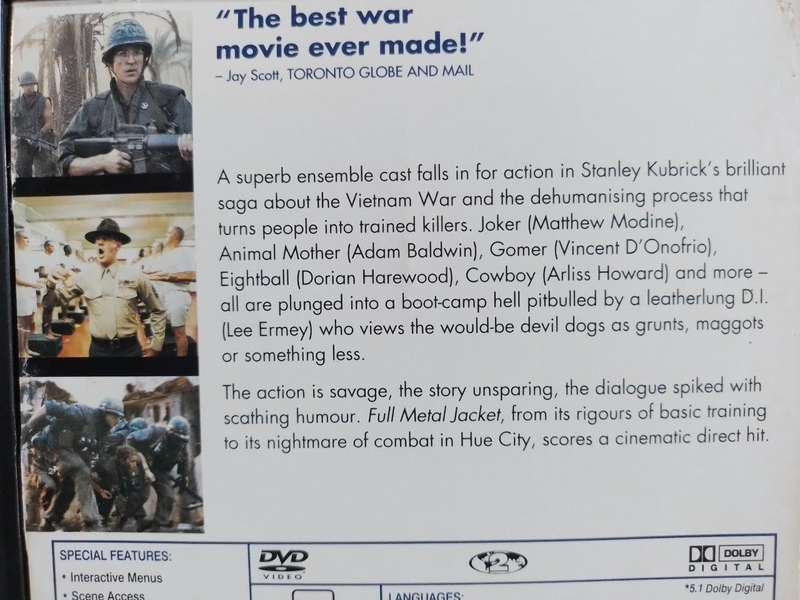 DVD - Full Metal Jacket