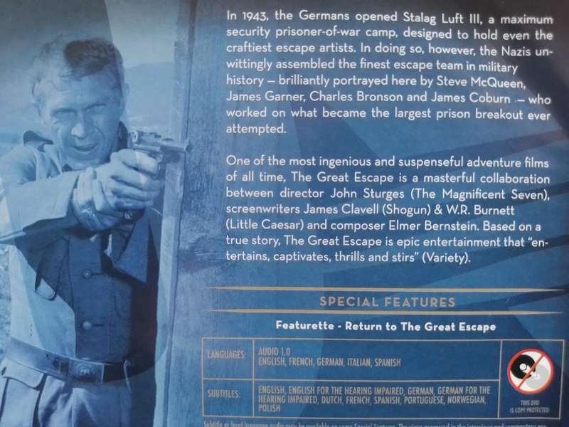 DVD - The Great Escape - Steve McQueen