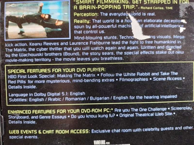 DVD - The Matrix