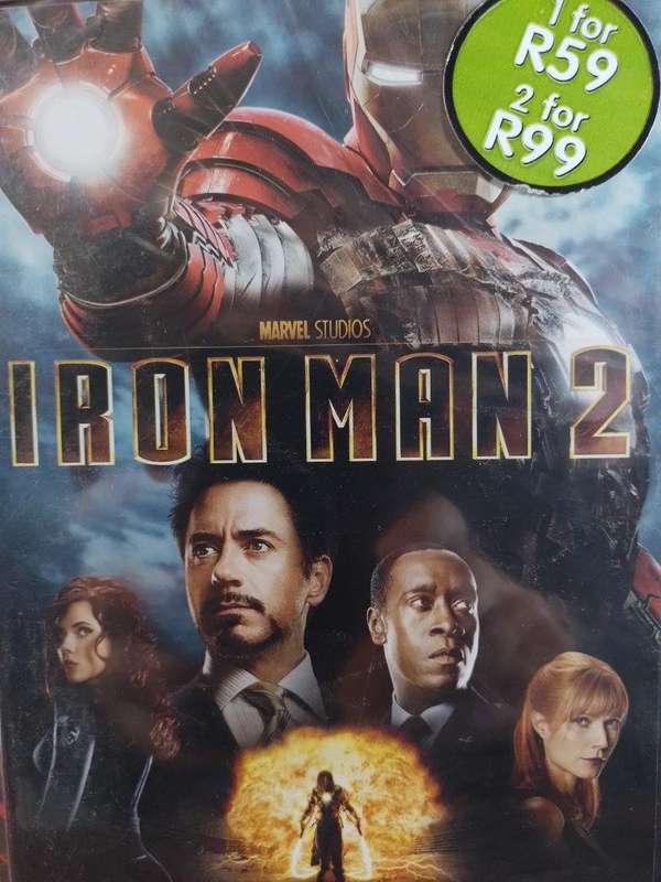 DVD - Iron Man 2 (New Sealed)