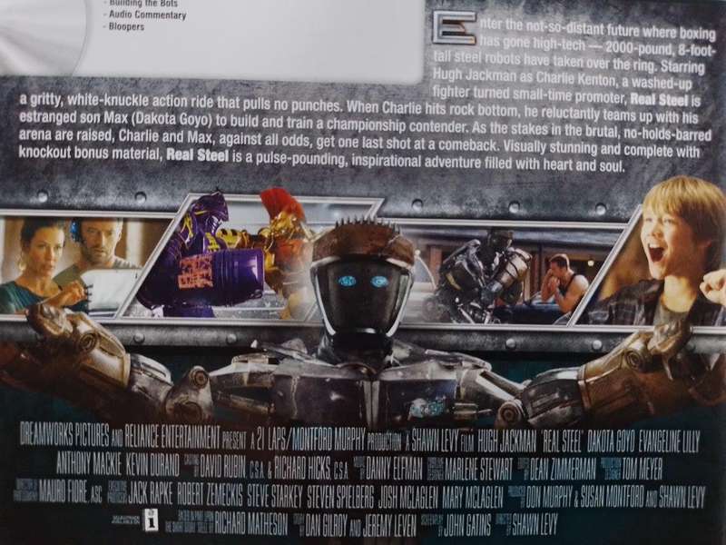 DVD - Real Steal - Hugh Jackman