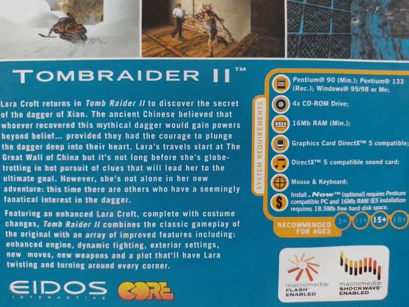 PC - Tomb Raider II Staring Lara Croft