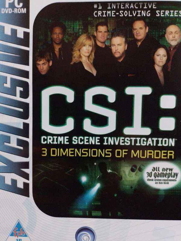 PC - CSI - Crime Scene Investigation - 3 Dimensions of Murder - Exclusive