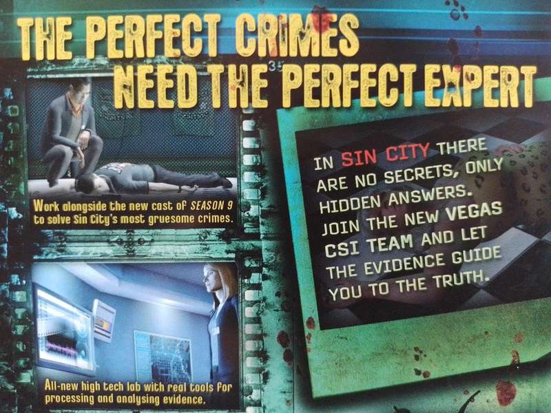 PC - CSI - Crime Scene Investigation - Deadly Intent