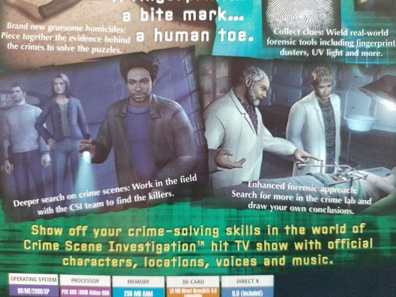 PC - CSI - Crime Scene Investigation - Dark Motives - Super Hits