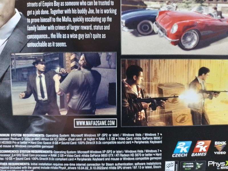 PC - Mafia II