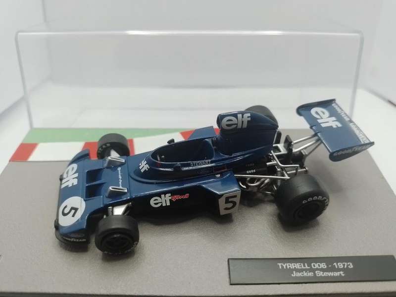 Tyrrell 006 1973 Jackie Stewart - Formula 1 Collection 1:43 scale (Car only no magazine)
