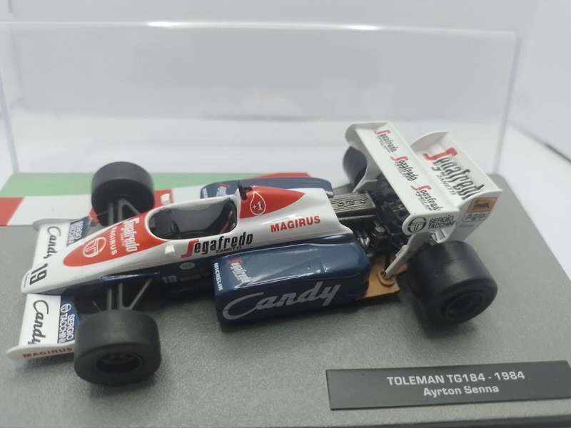 Toleman TG184 -1984 Aryton Senna - Formula 1 Collection 1:43 scale (Car only no magazine)