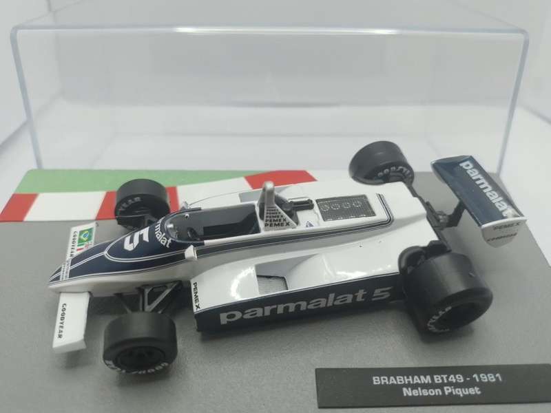 Brabham BT49 1981 Nelson Piquet - Formula 1 Collection 1:43 scale (Car only no magazine)