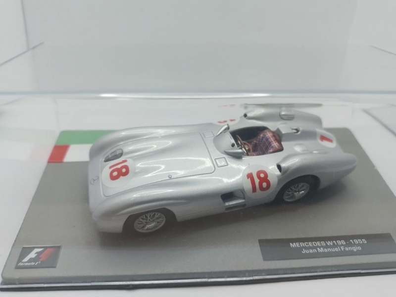 Mercedes W196 1955 Juan Manuel Fangio - Formula 1 Collection 1:43 scale (Car only no magazine)