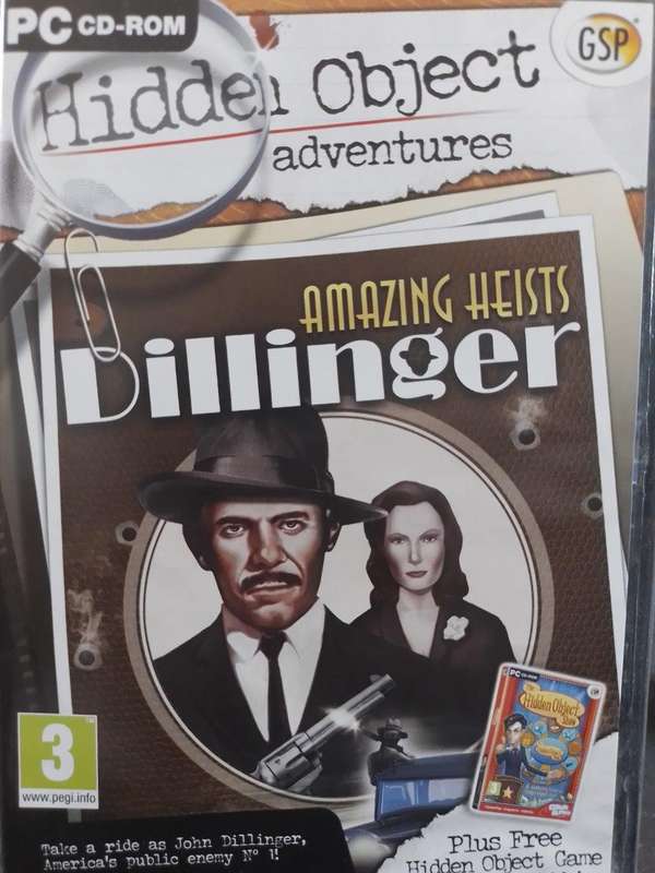PC - Amazing Heists Dillinger - Hidden Object Game