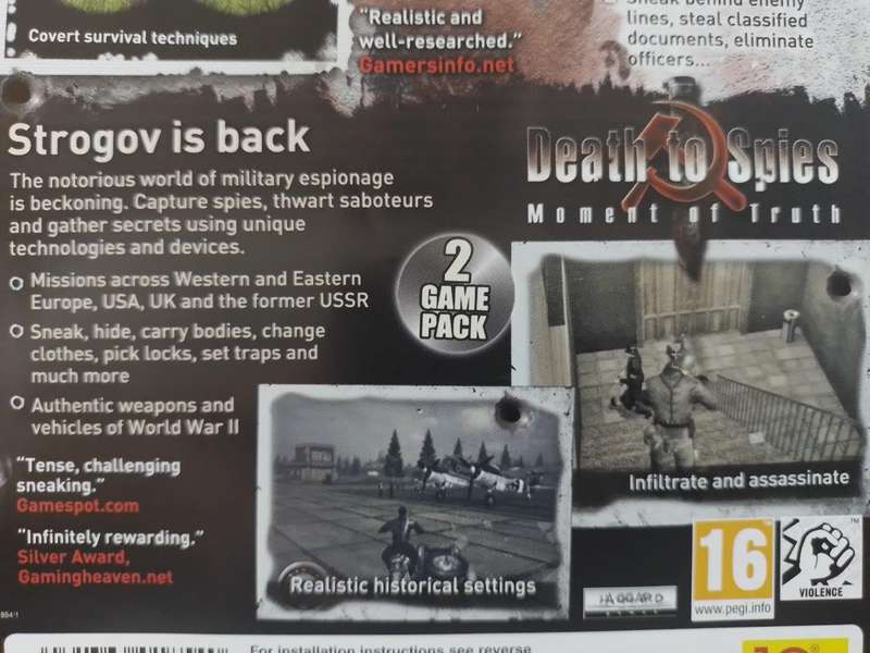 PC - Death To Spies Gold Edition 2 Game Pack - Hidden Object Game