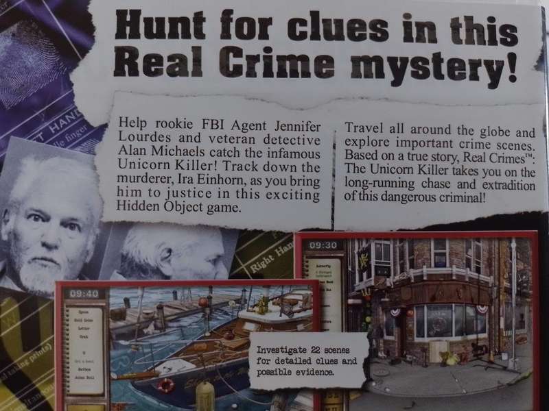 PC - Real Crimes The Unicorn Killer - Hidden Object Game