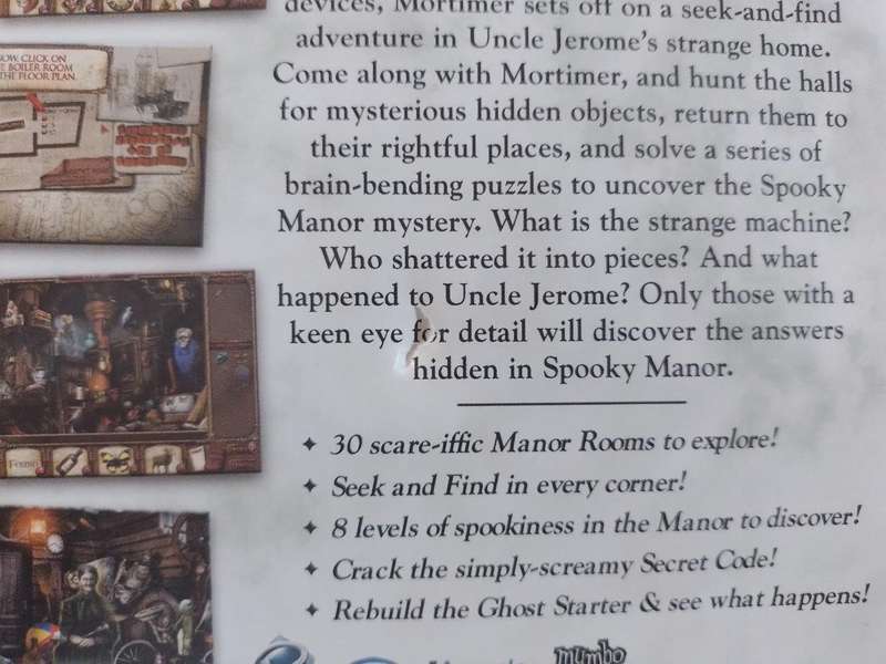 PC - Mortimer Becket and the Secrets of Spooky Manor - Hidden Object Game