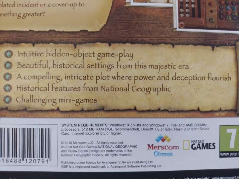 PC - Mystery of Cleopatra - Hidden Object Game