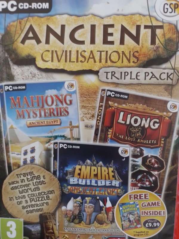 PC - Ancient Civilisations Triple Pack - Hidden Object Game