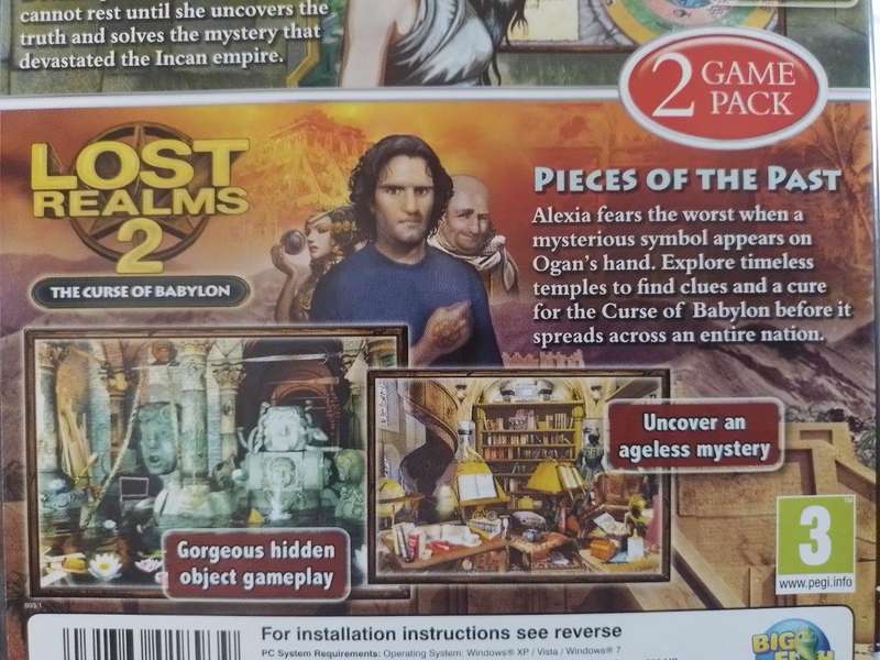 PC - The Hidden Mystery Collectives -Lost Realms 1 & 2 - Hidden Object Game