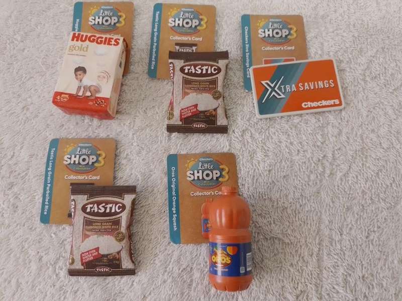 Checkers LITTLE SHOP 3 - Job Lot of 5 Pieces with Cards