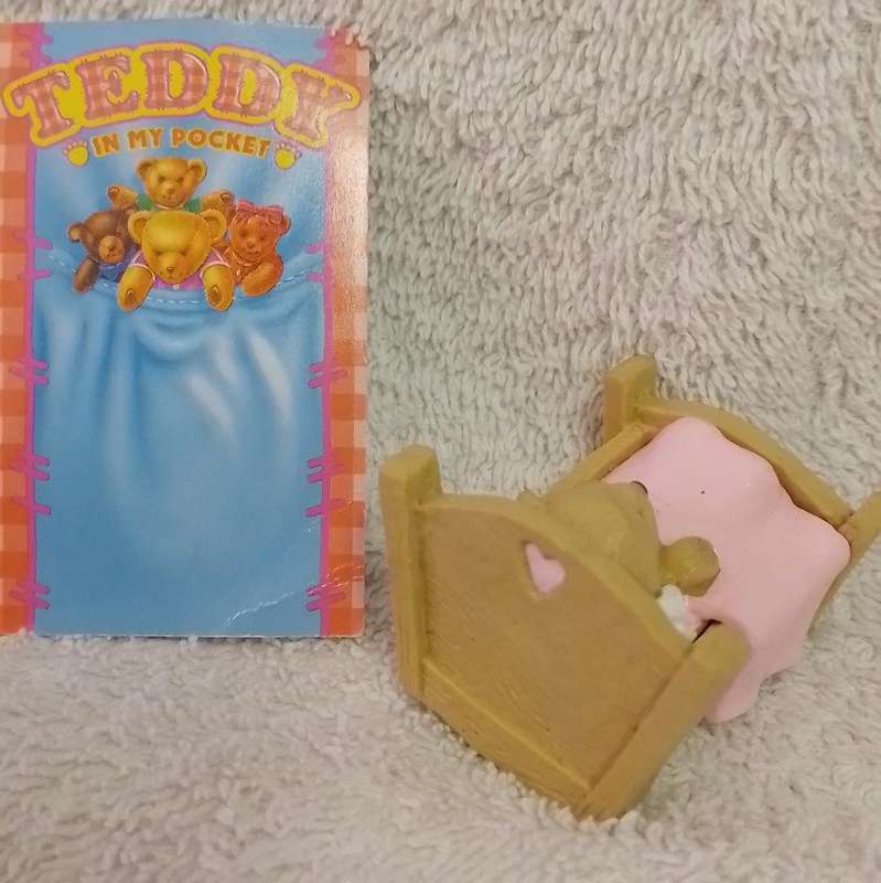 Vintage Teddy In My Pocket - Marcus No 9 c/w card